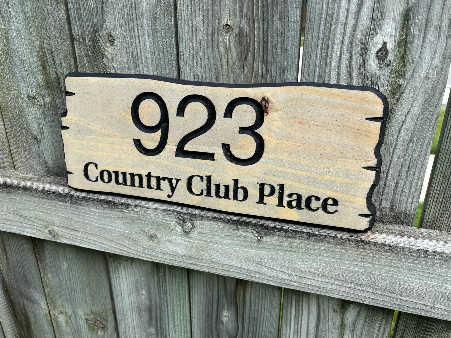 Address Sign | Custom House Number Sign