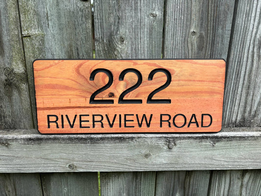 Custom House Number | Address Signage