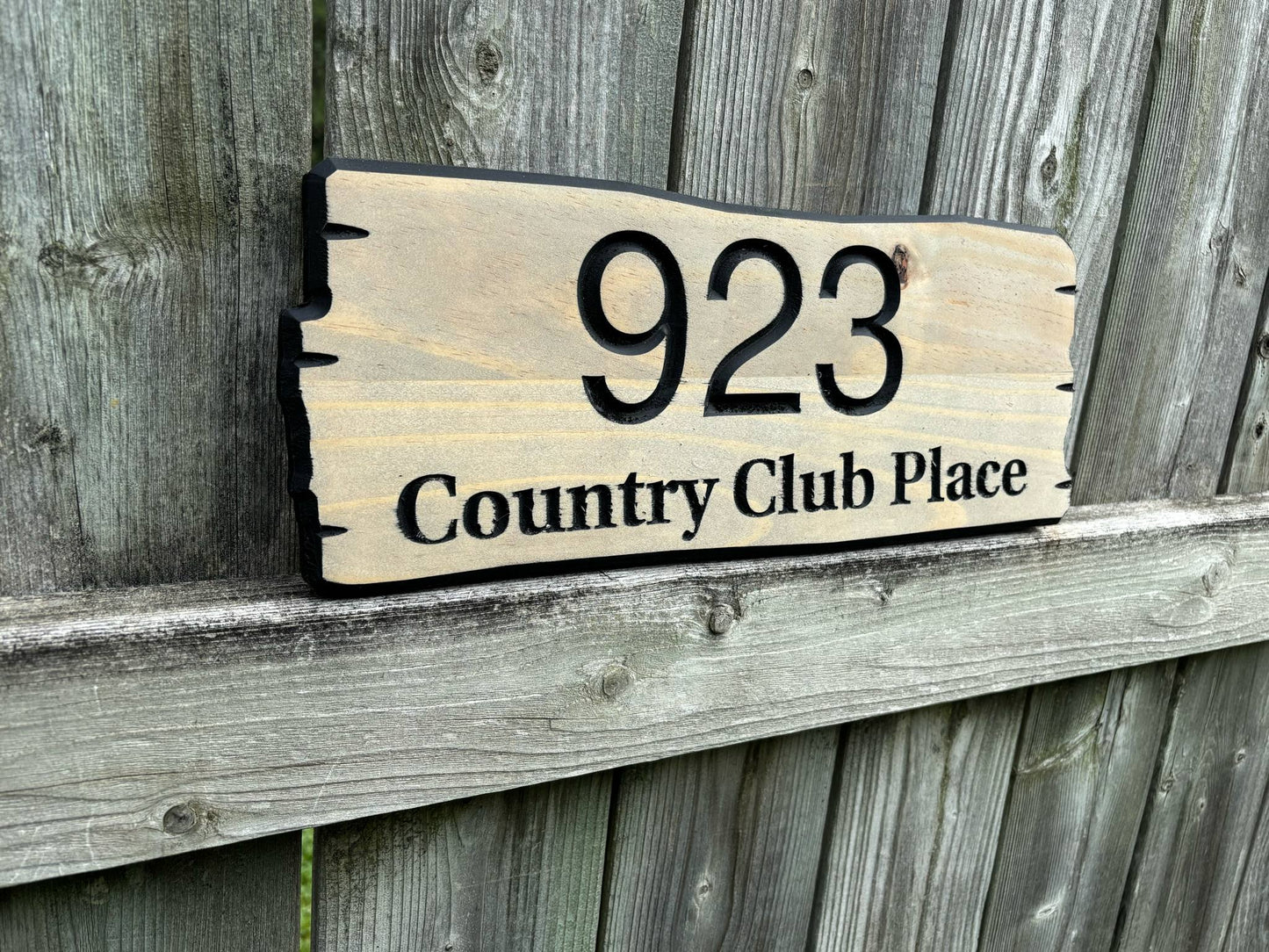 Address Sign | Custom House Number Sign