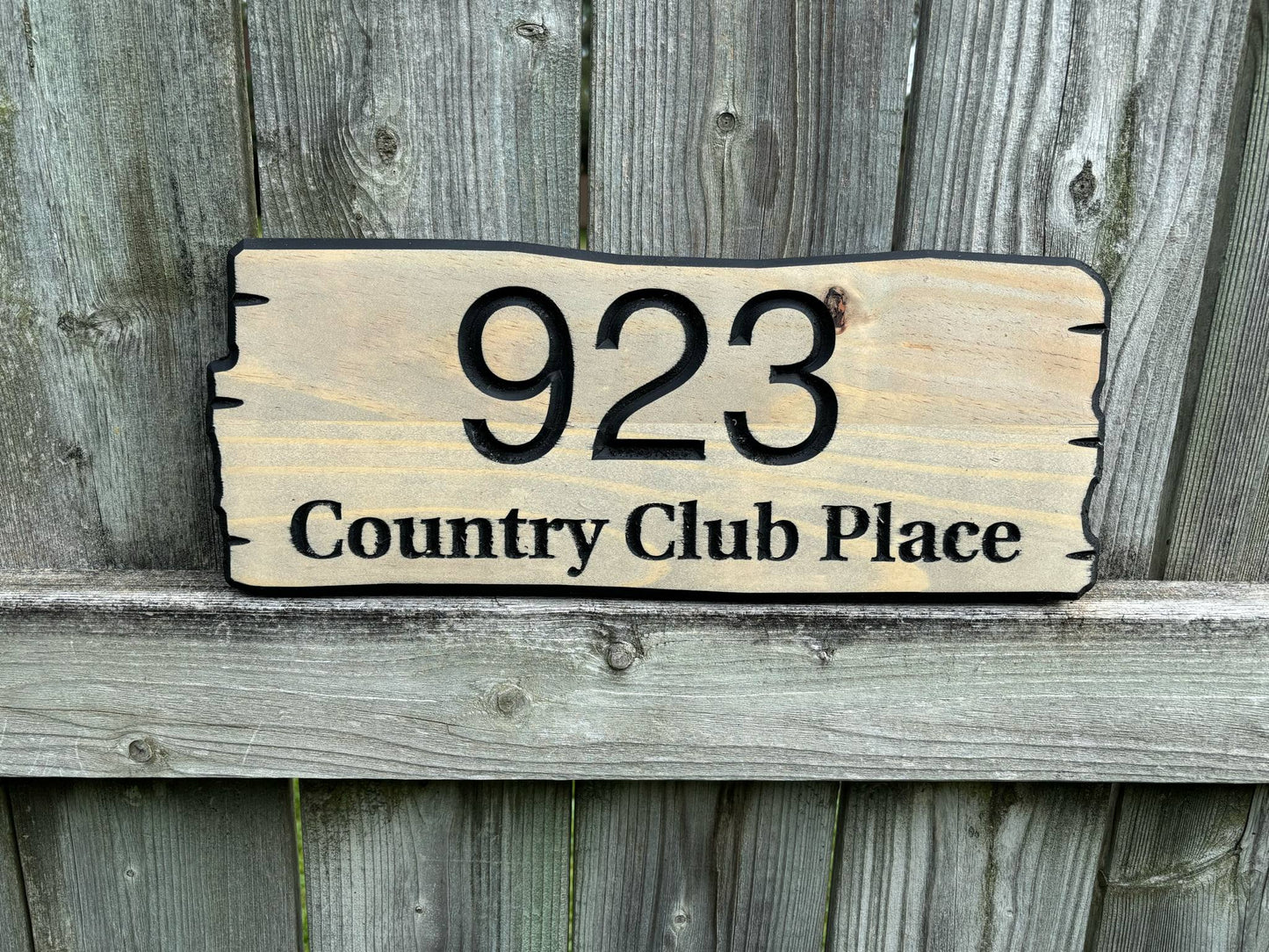 Address Sign | Custom House Number Sign