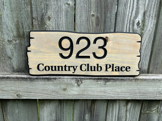 Address Sign | Custom House Number Sign