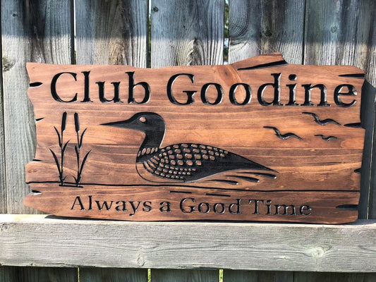 Rustic Family Cottage Sign | Personalized Wooden Decor