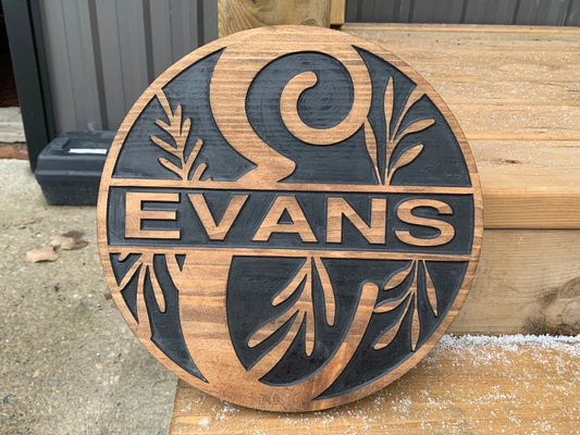 Custom Wooden Monogram | Personalized Wood Decor