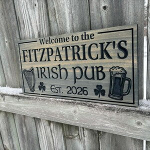 Irish Pub Sign