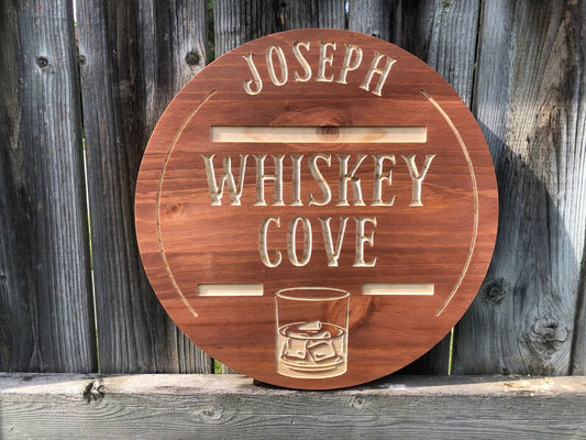 Custom Bar Sign | Personalized Wooden Decor