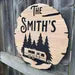 Custom Cottage Sign | Personalized Wood Sign | Wooden Lakehouse Sign | Custom Engraved Wood Sign | Trailer Sign