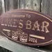 Custom Bar Sign | Personalized Wood Sign | Wooden Bar Sign | Custom Engraved Wood Sign | Man Cave Sign | Basement Bar