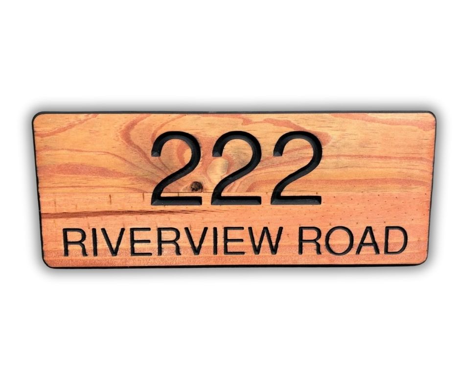 Custom House Number | Address Signage