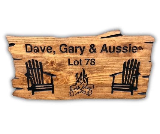 Rustic Family Cottage Sign | Personalized Wooden Decor