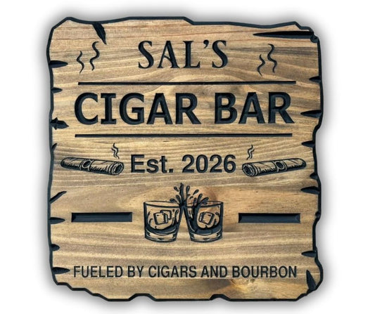 Cigar Bar Sign