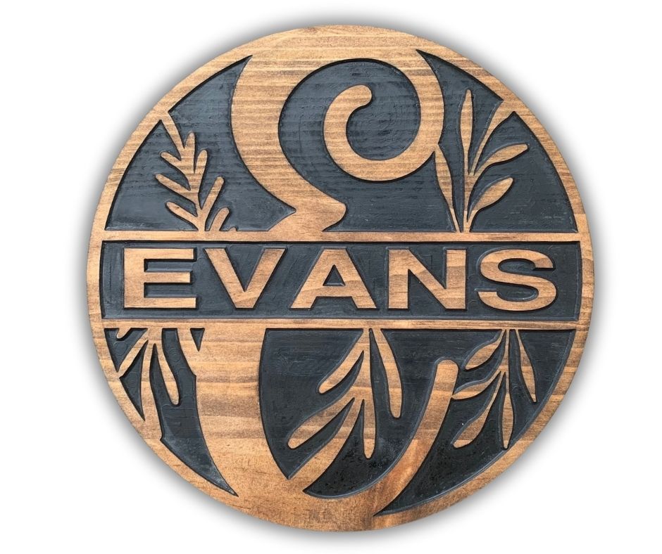 Custom Wooden Monogram | Personalized Wood Decor