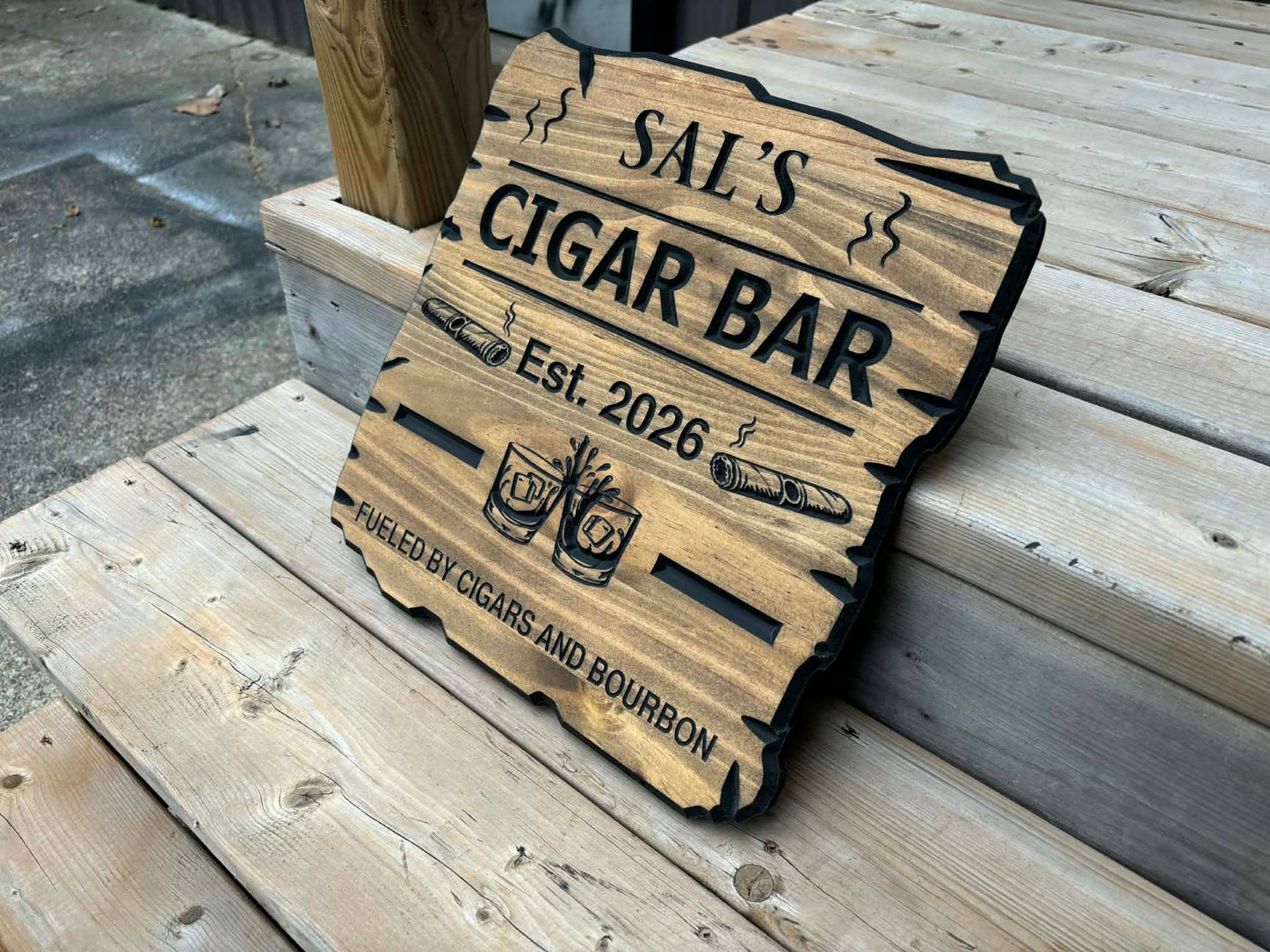 Cigar Bar Sign