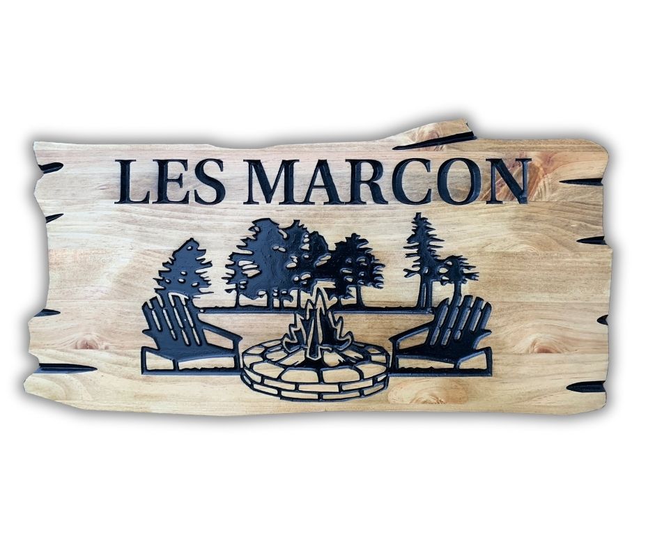 Custom Wood Cottage Sign | Personalized Wood Decor