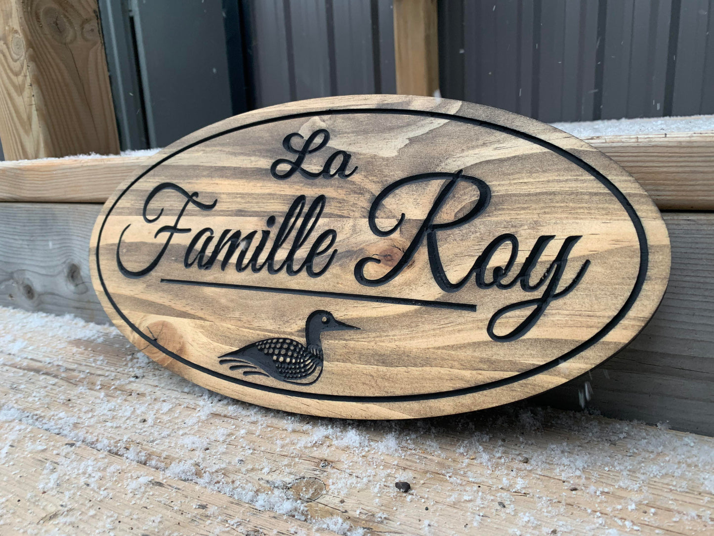 Family Name Sign | Loon Signage