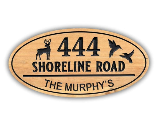 Address Sign | Custom House Number Sign