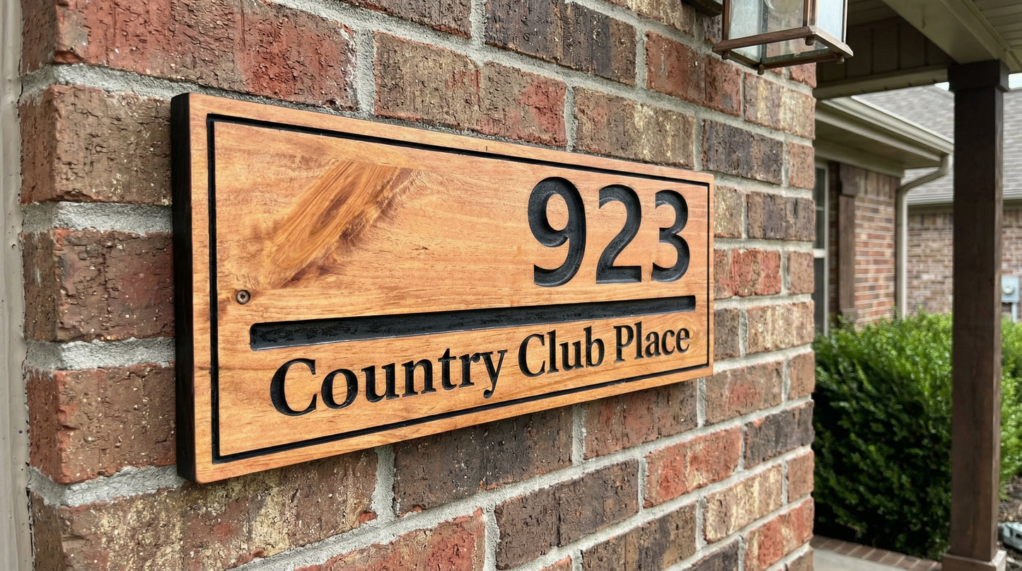 Address Number | Custom Address Sign