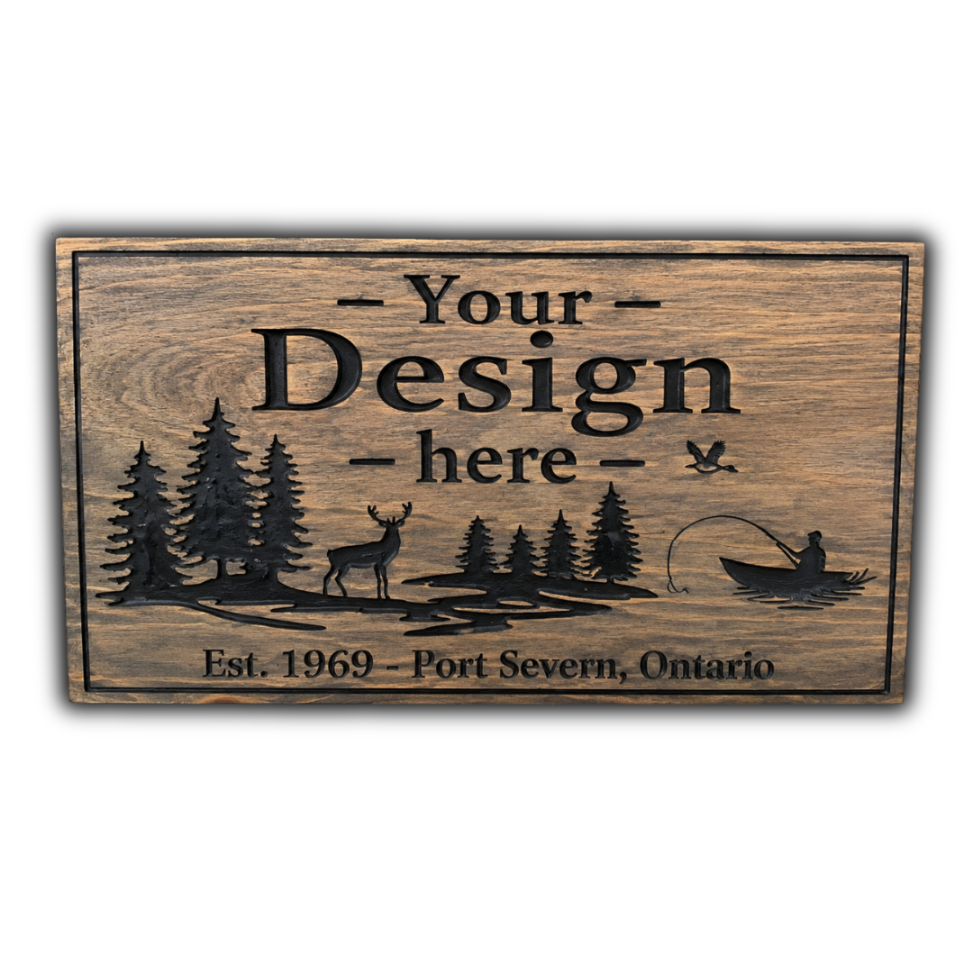 Custom Rectangle Sign