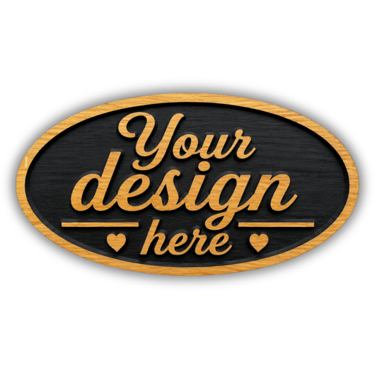 Custom 3D Oval