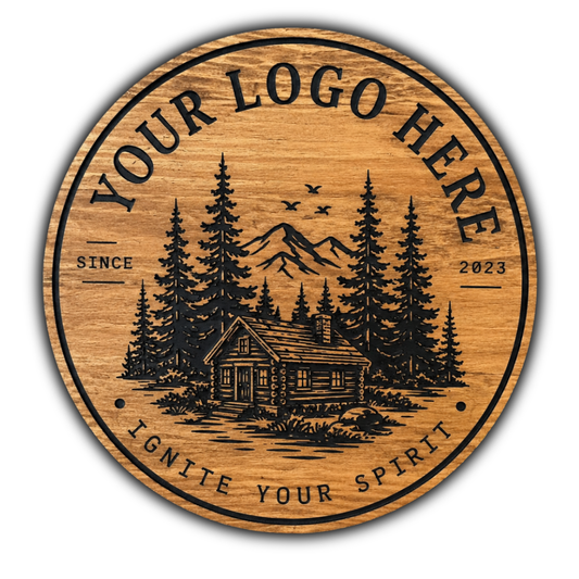 Custom Wood Logo