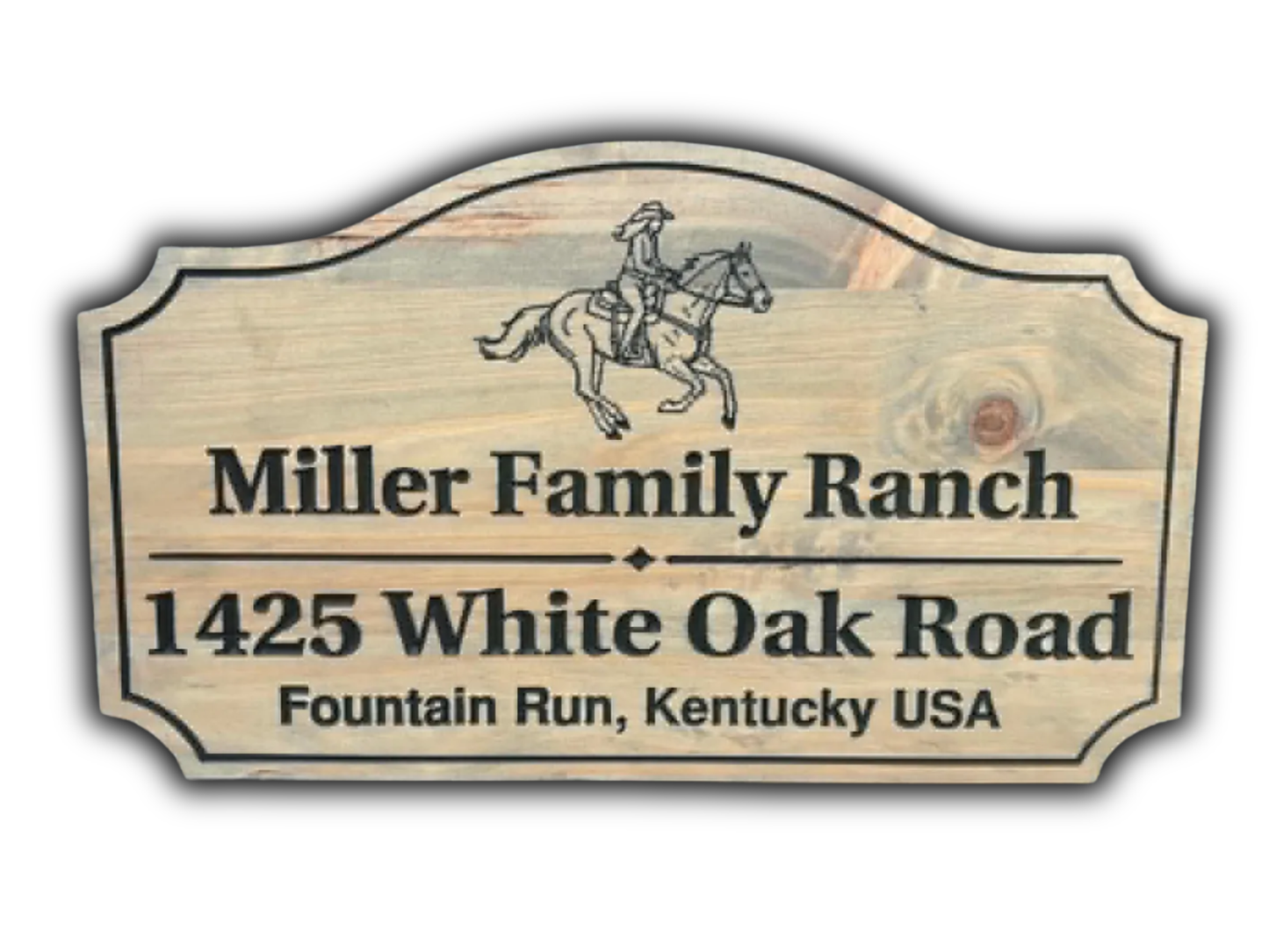 Ranch Horse Sign