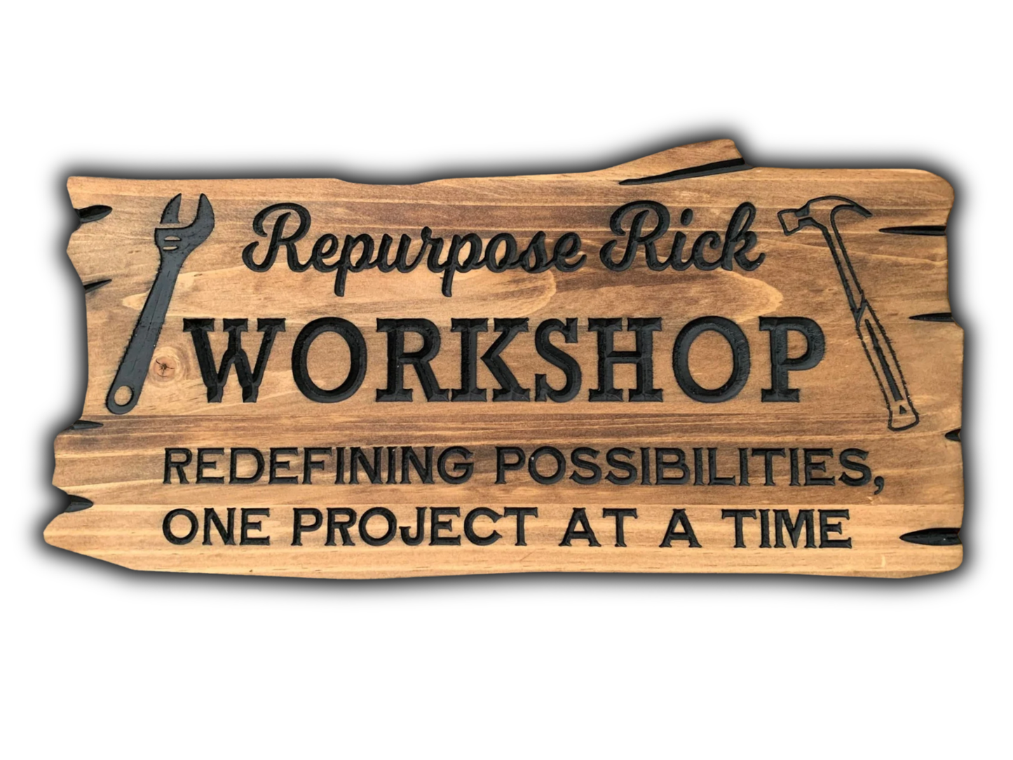 Rustic Workshop Sign