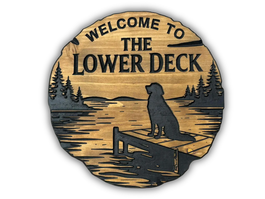 Cottage Dog Sign