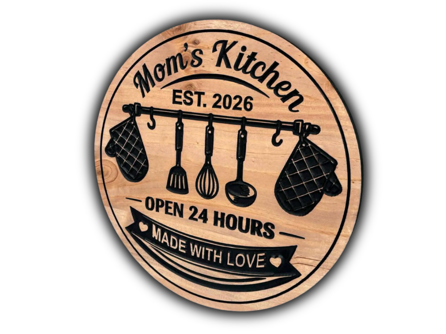Mom's Kitchen Sign