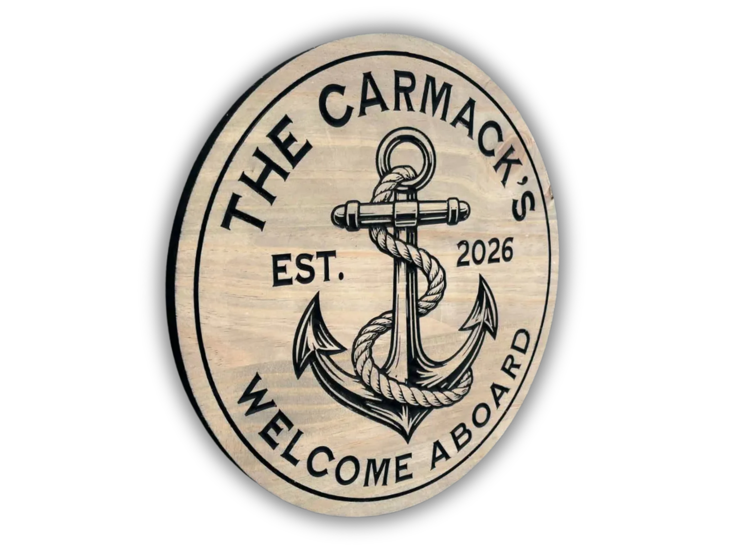 Cottage Anchor Sign