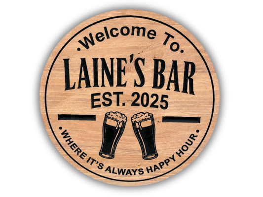 Personalized Bar Gift