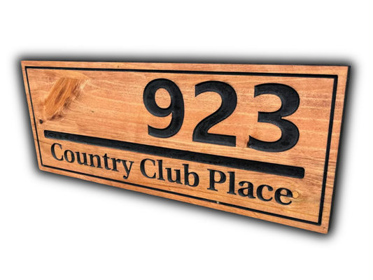Address Number | Custom Address Sign