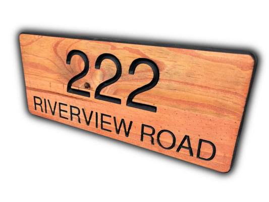 Custom House Number | Address Signage