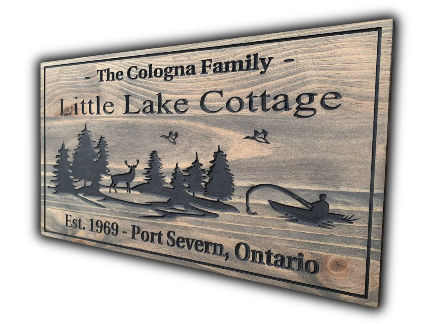 Custom Rectangle Sign