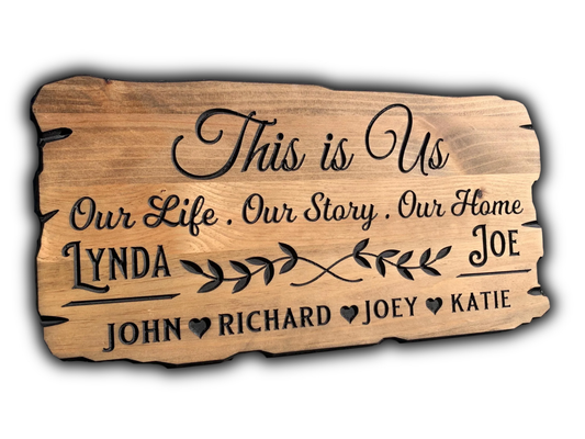 This is Us Family Sign