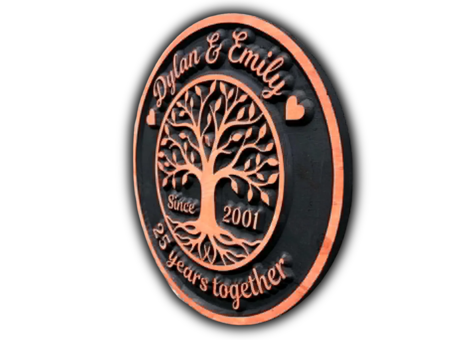 3D Tree of Life Couples Sign