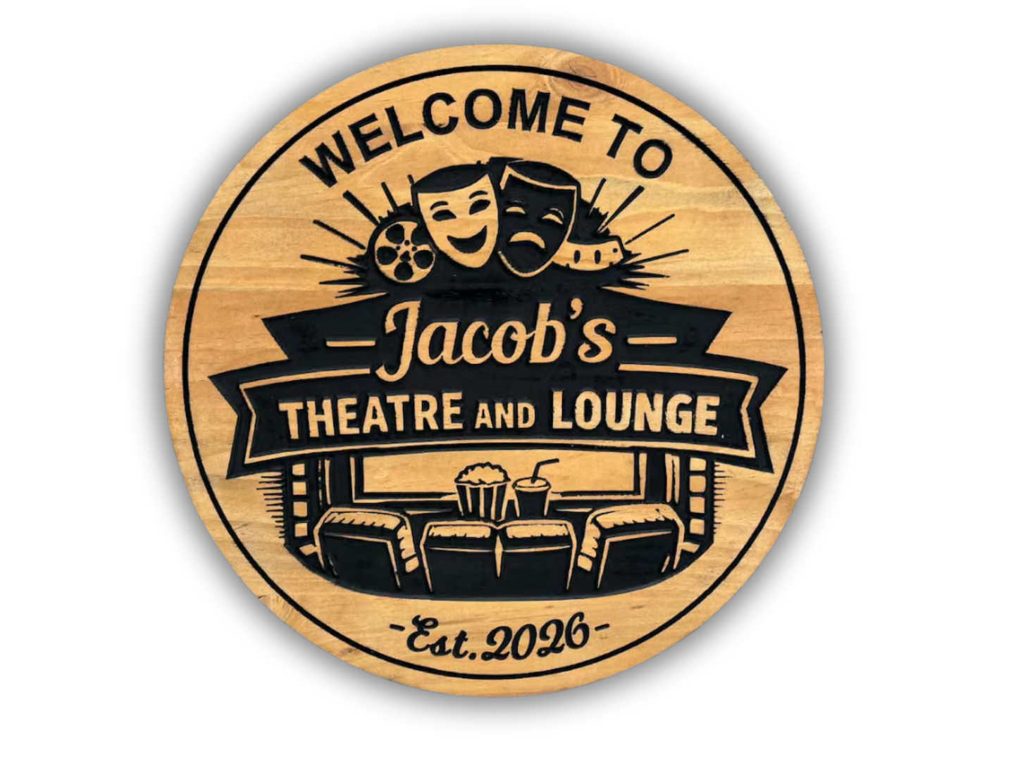 Theatre & Lounge Sign