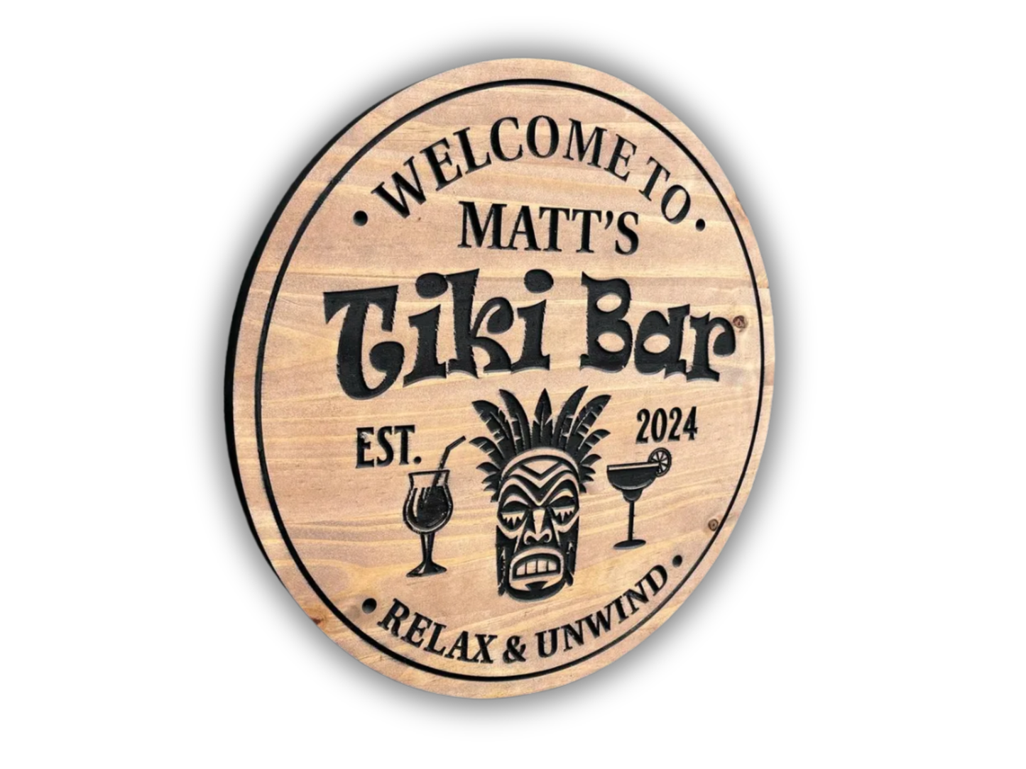 Tiki Bar Sign