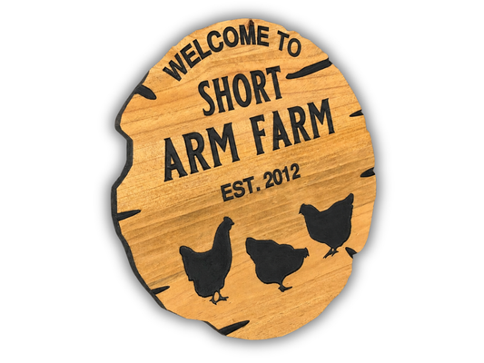 Chicken Farm Sign