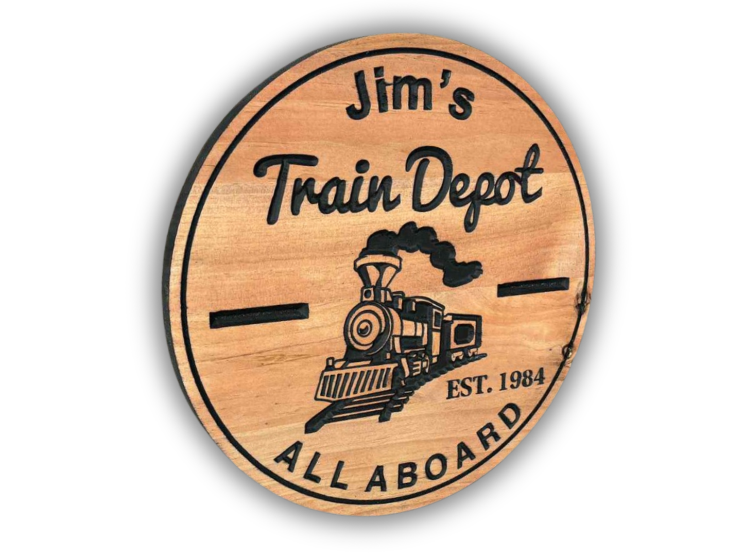 Train Room Sign