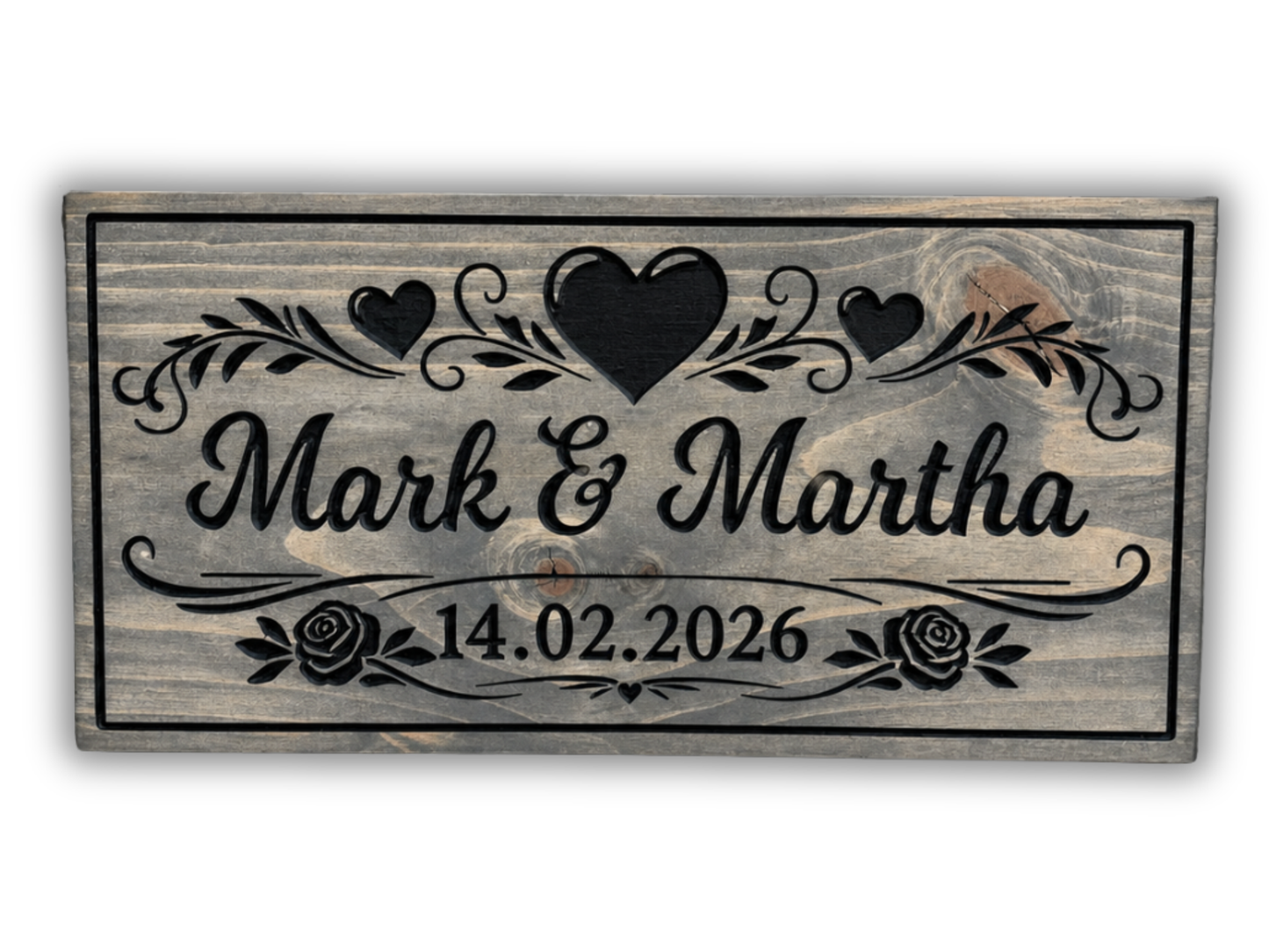 Couples Wedding Sign