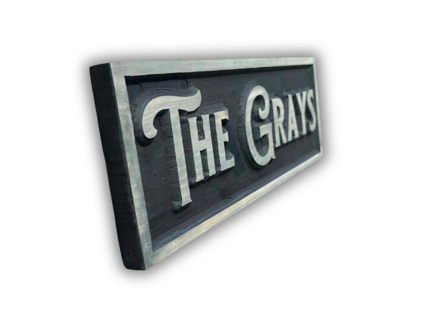 3D Family Name Sign