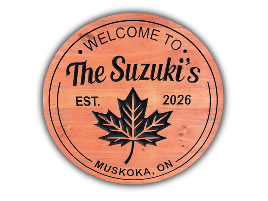 Maple Leaf Sign