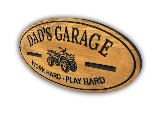 ATV Garage Sign
