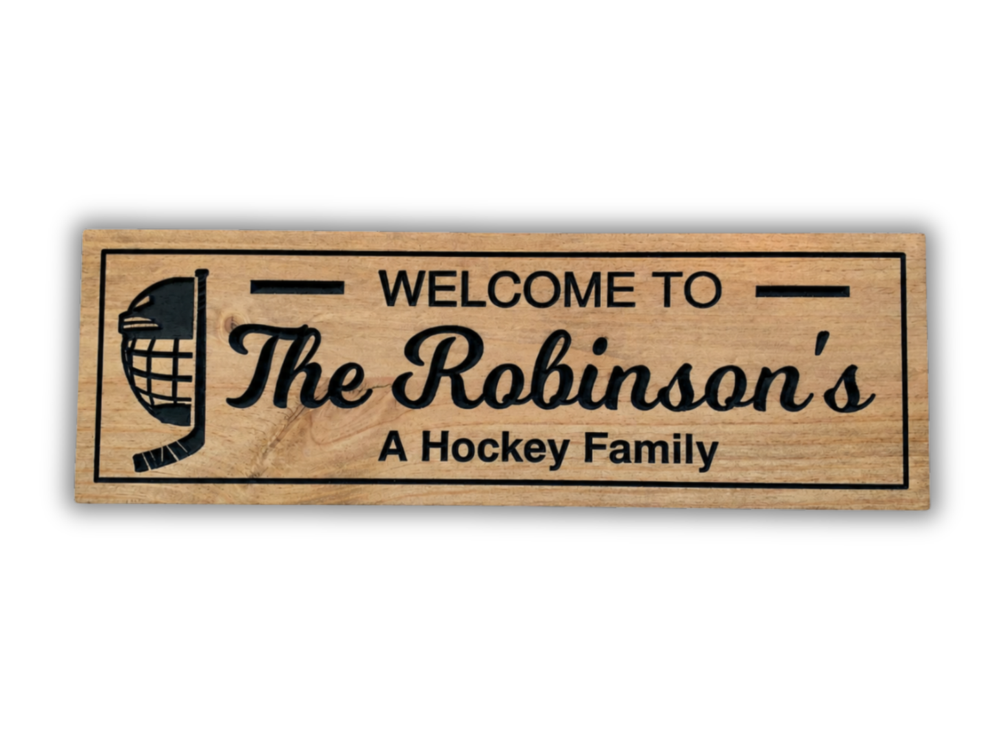 Hockey Family Sign