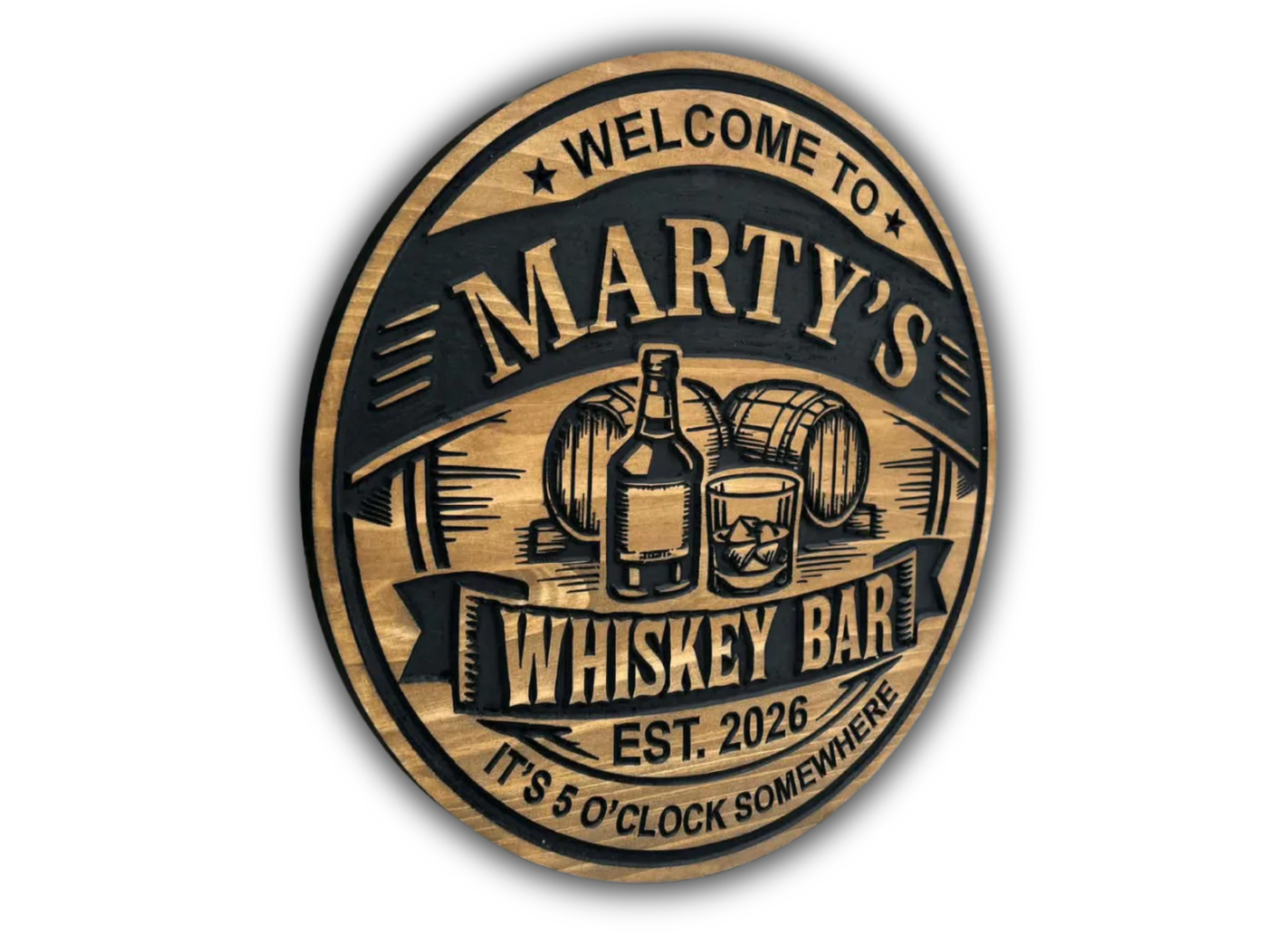 Whiskey Bar Sign