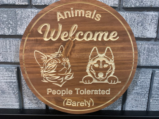 Custom Wooden Pet Sign | Vet Sign | Personalized Animal Lover Sign |