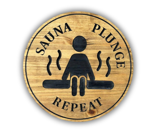 Custom Sauna Sign