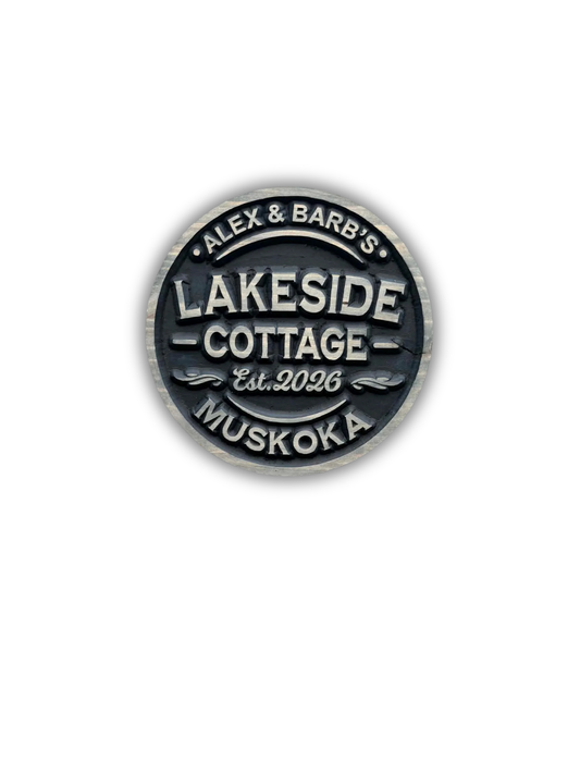 3D Cottage Sign