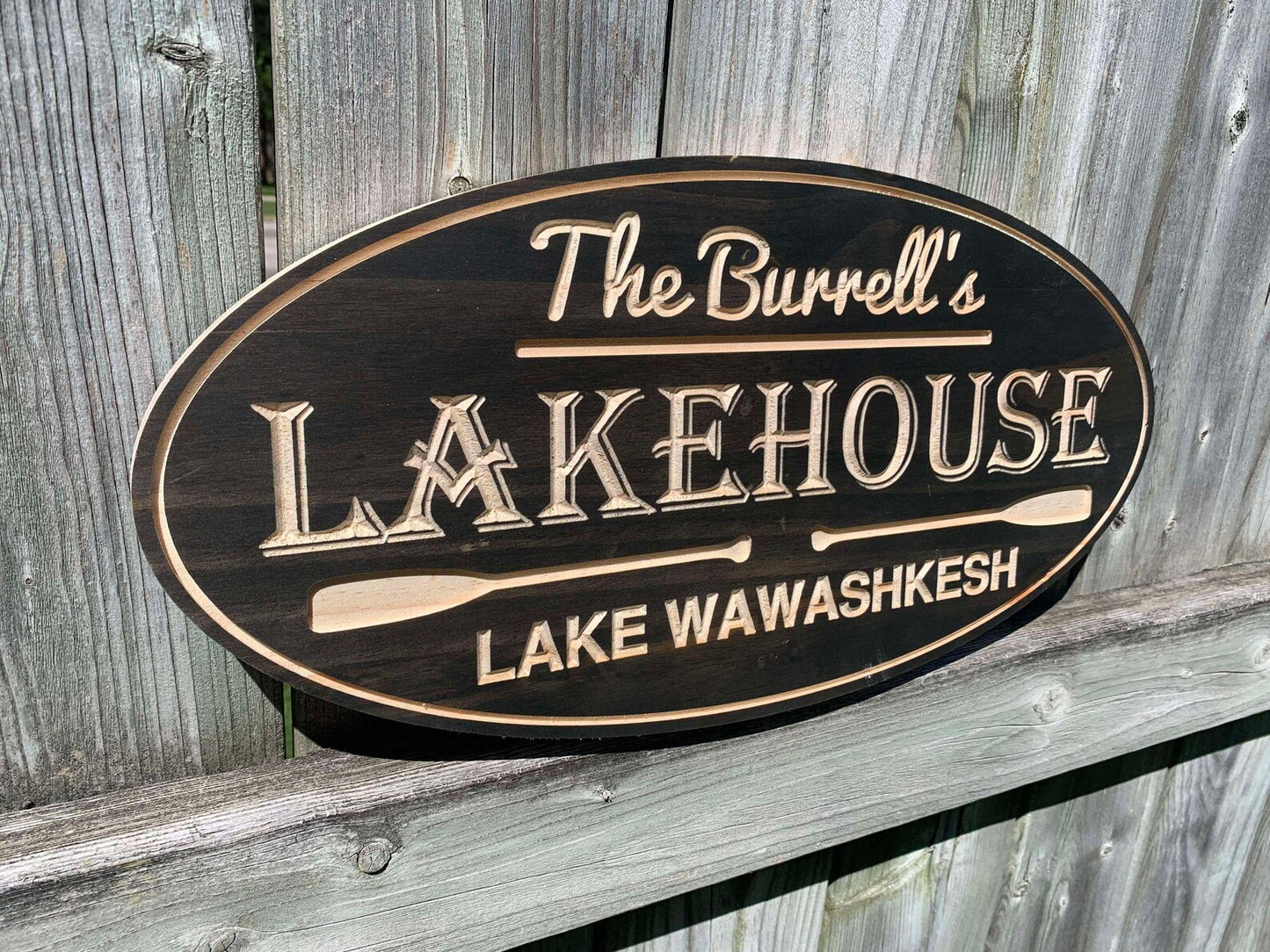 Custom Engraved | Lakehouse Sign