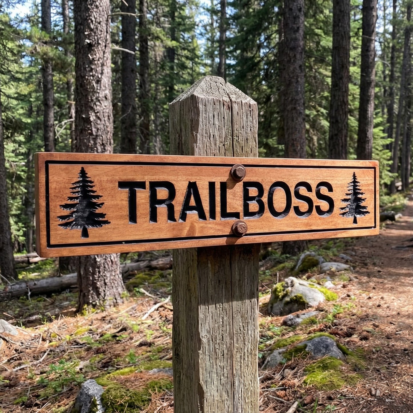 Trail Boss Sign
