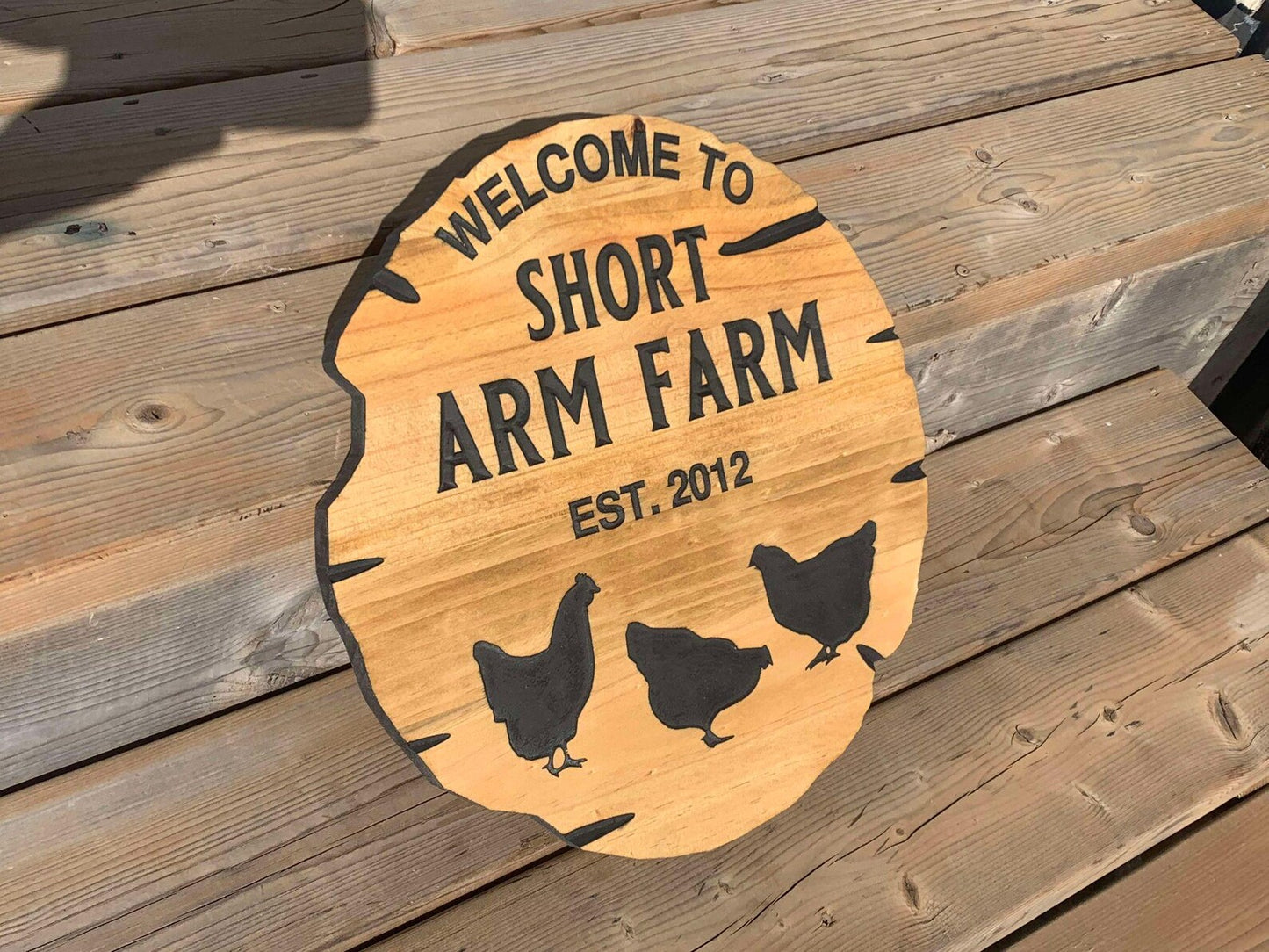 Chicken Farm Sign